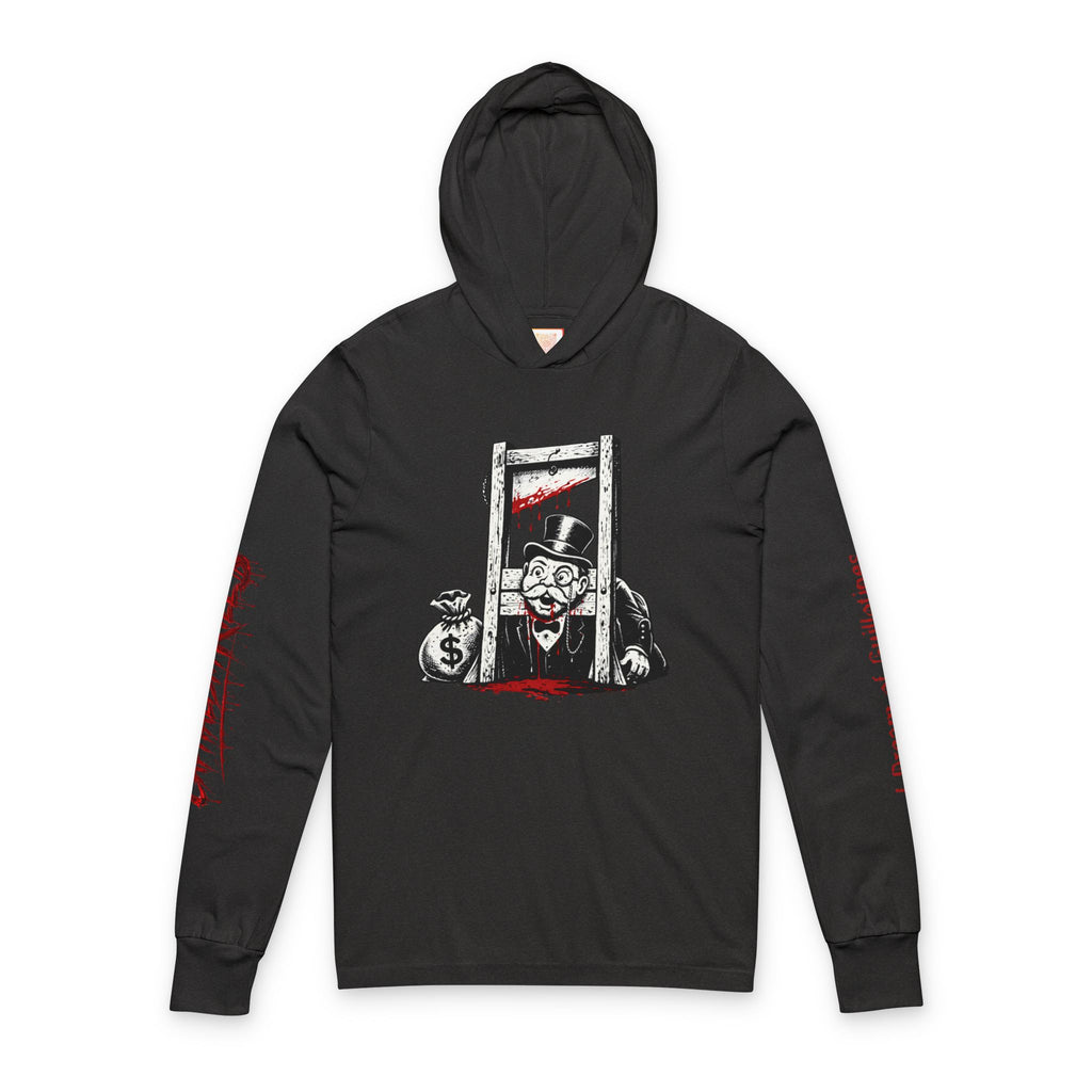 Anti-Capitalist Hoodie Tee — Political Slogan Long-Sleeve
