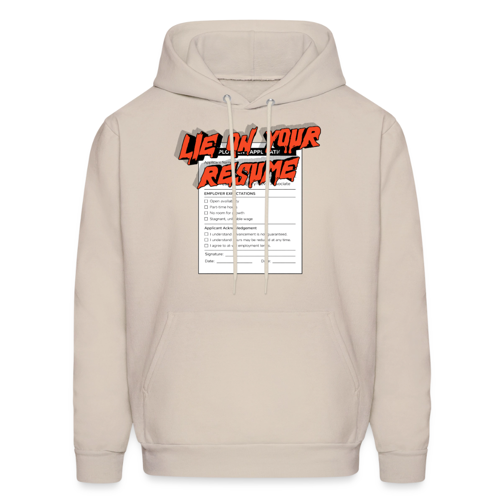 Unisex anti-capitalist hoodie - Sand