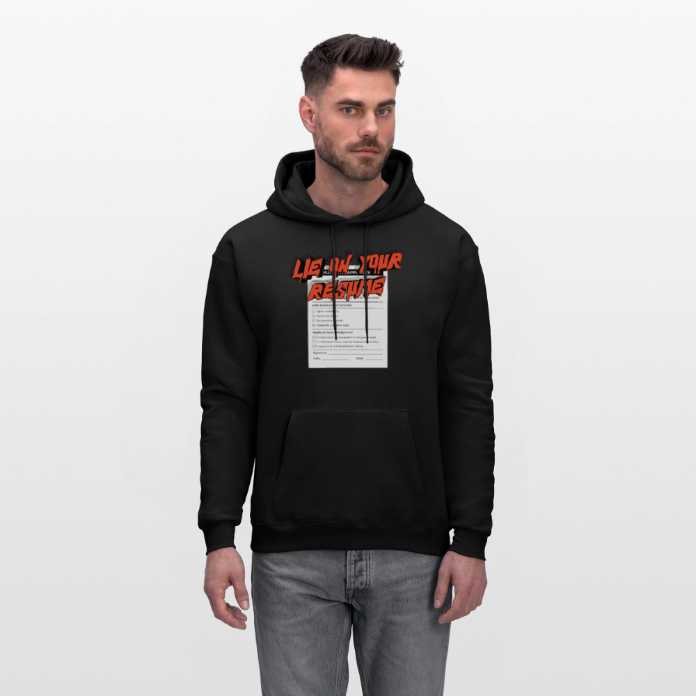 Unisex anti-capitalist hoodie - black