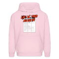 Unisex anti-capitalist hoodie - pale pink
