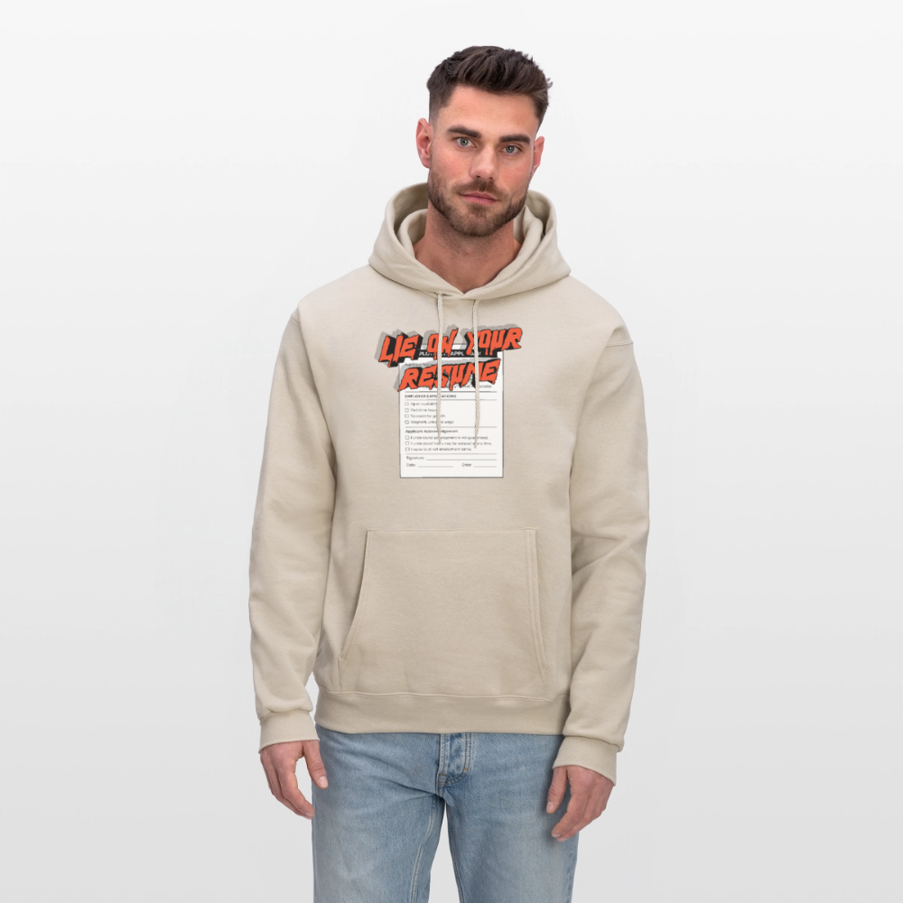 Unisex anti-capitalist hoodie - Sand