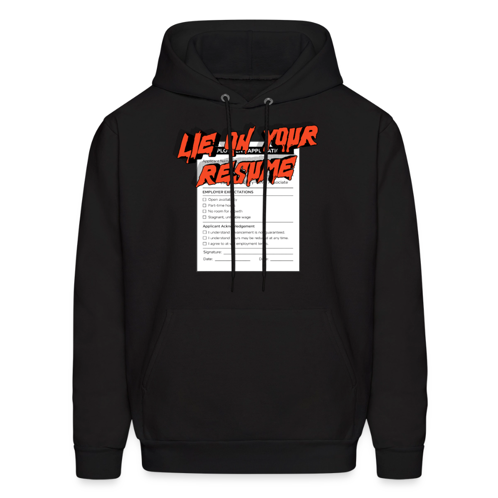 Unisex anti-capitalist hoodie - black